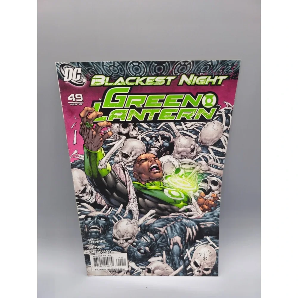 GREEN LANTERN #49 Blackest Night 2010 DC Comics‎ Combined Shipping